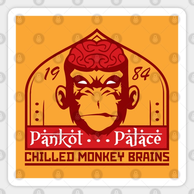 Chilled Monkey Brains Magnet by buby87